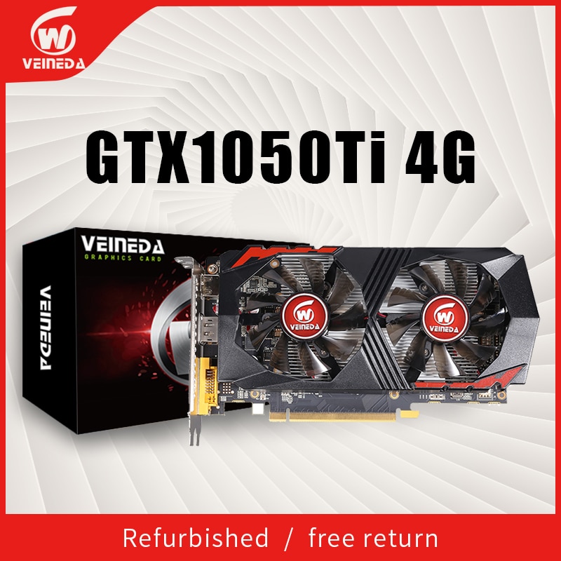 VEINEDA Graphics?Card GTX1050Ti GPU 4GB
