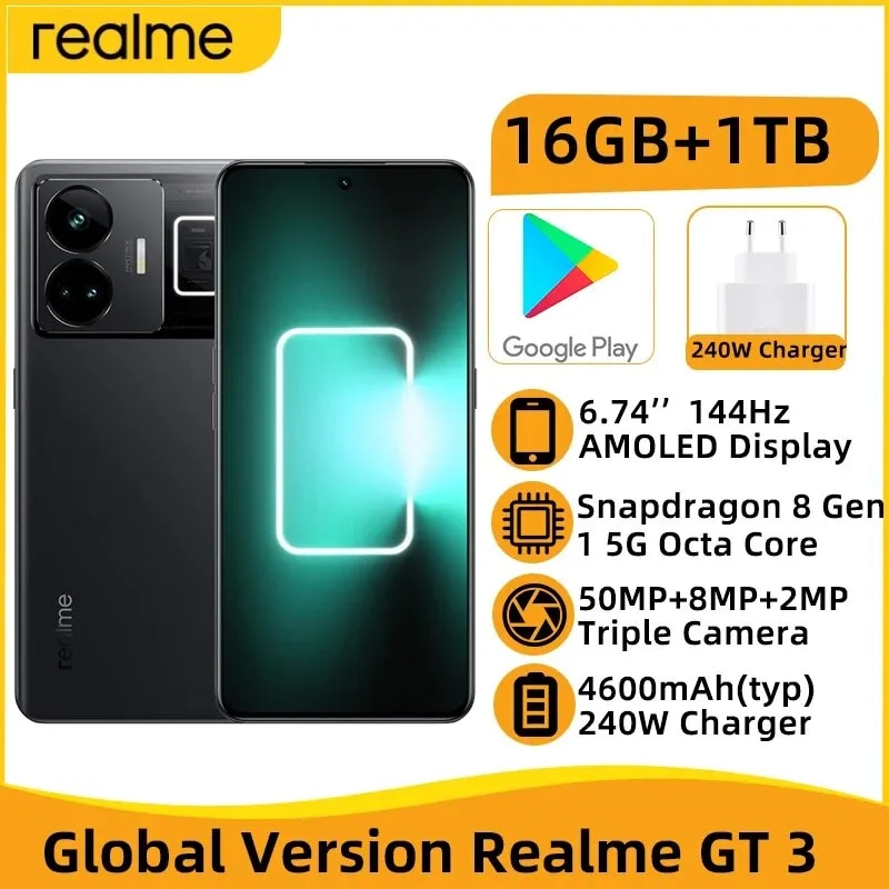 Global Version realme GT 3