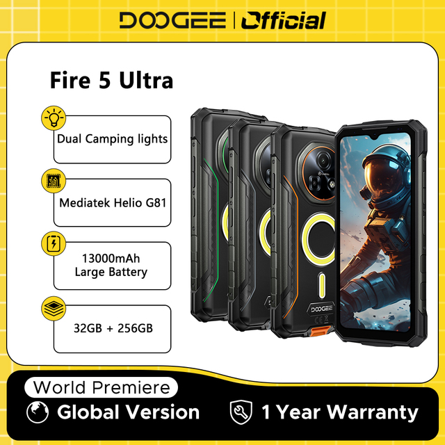 Review: El resistente DOOGEE Fire 5 Ultra para aventuras largas
