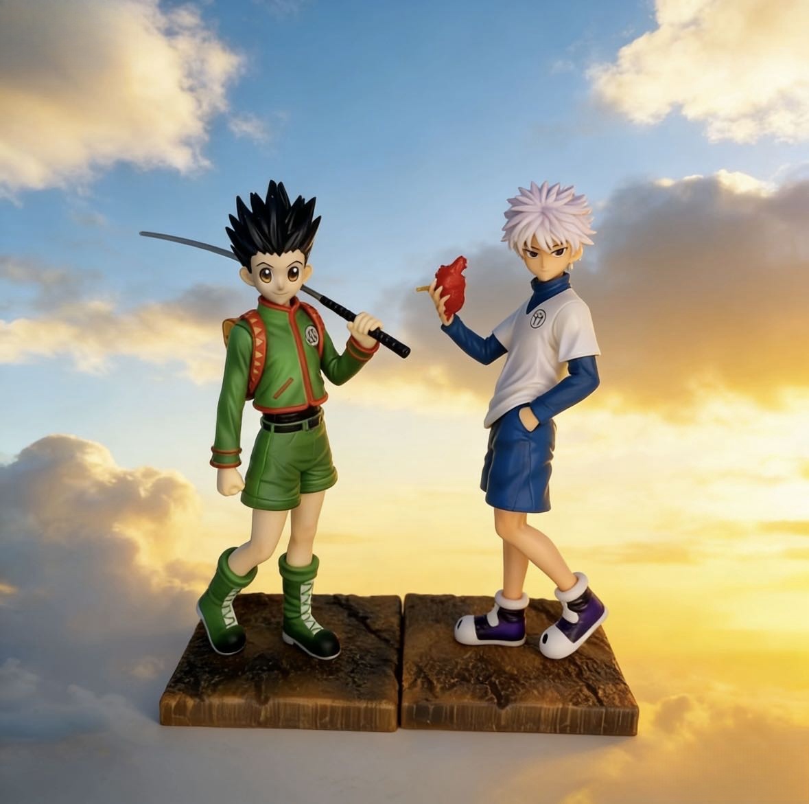 Una figura fiel y robusta para fans de Hunter x Hunter