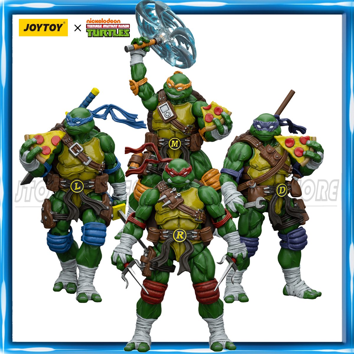 Análisis de las figuras TMNT de JOYTOY