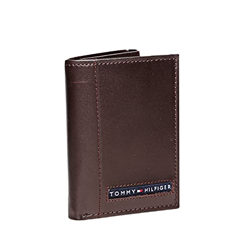 Tommy Hilfiger Men\'s Trifold Wallet-Sleek