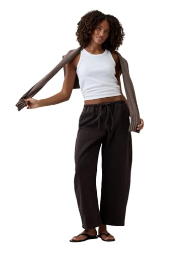 GAP Womens Pull-on Barrel Pant