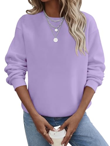 TICTICMIMI Women\'s Casual Crewneck Sweatshirts