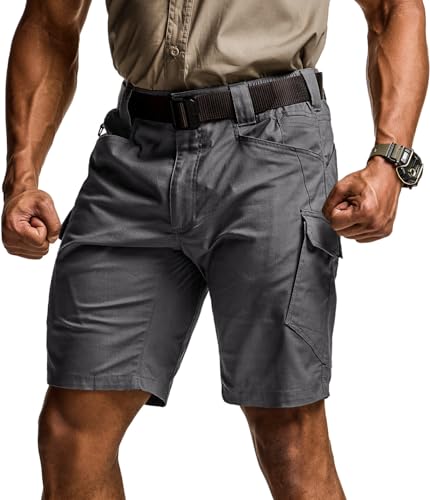 CQR Men\'s Flex Casual Cargo