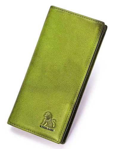 STEELLION Unisex Vintage Leather Long