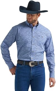 Camisa clásica de cuadros azules