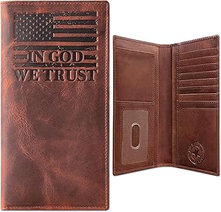Cartera larga con bandera americana