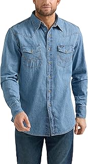 Camisa vaquera de manga larga