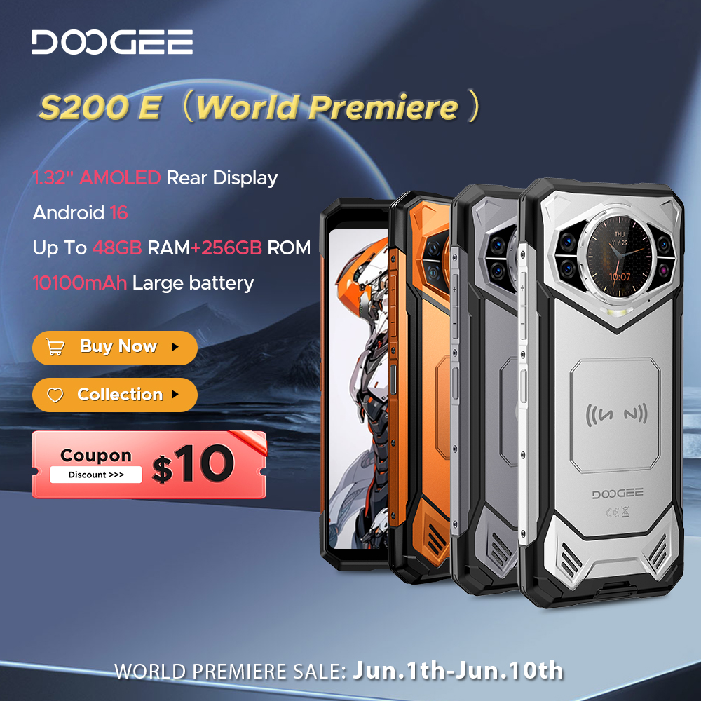 Global Version DOOGEE S200E 5G