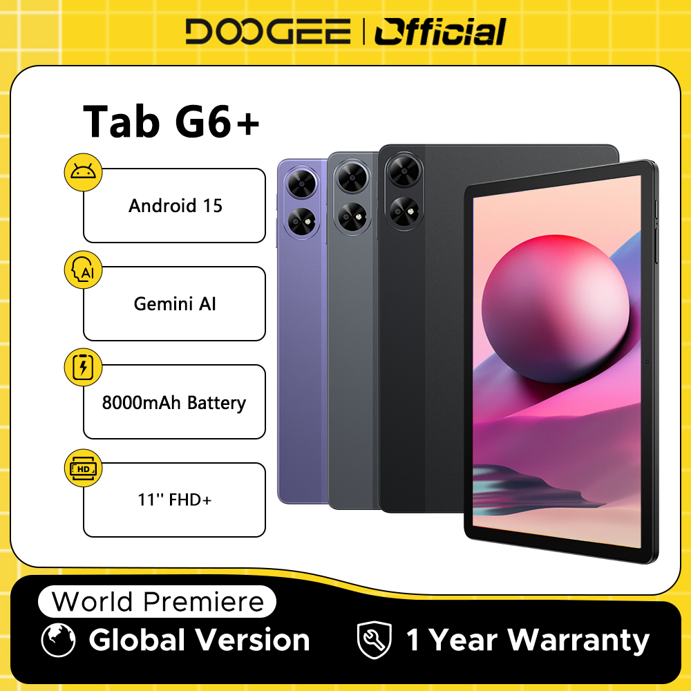 DOOGEE Tab G6+ Tablet Android