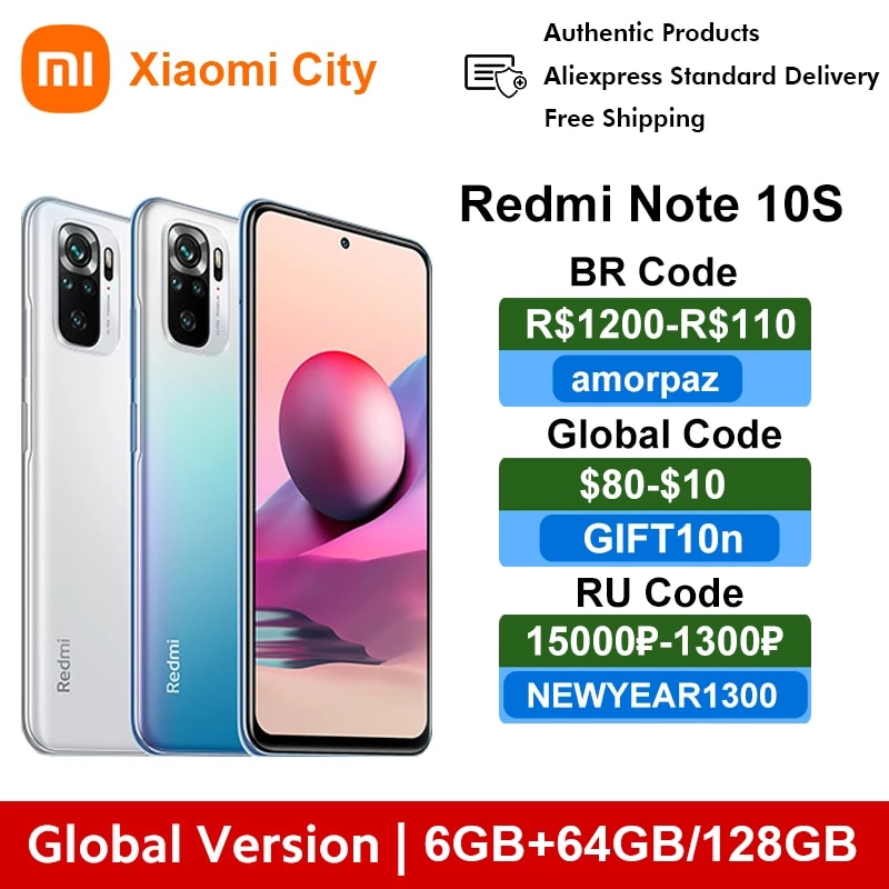 Xiaomi Redmi Note 10S 6gb