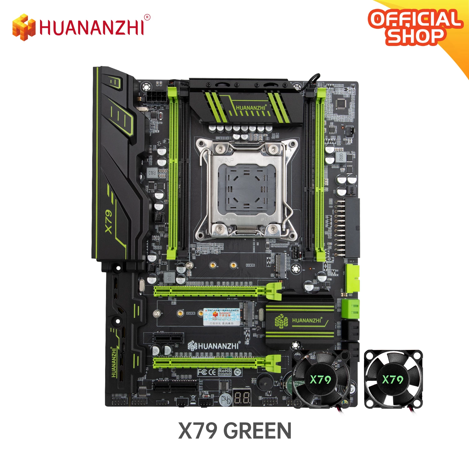 HUANANZHI X79 GREEN X79 motherboard