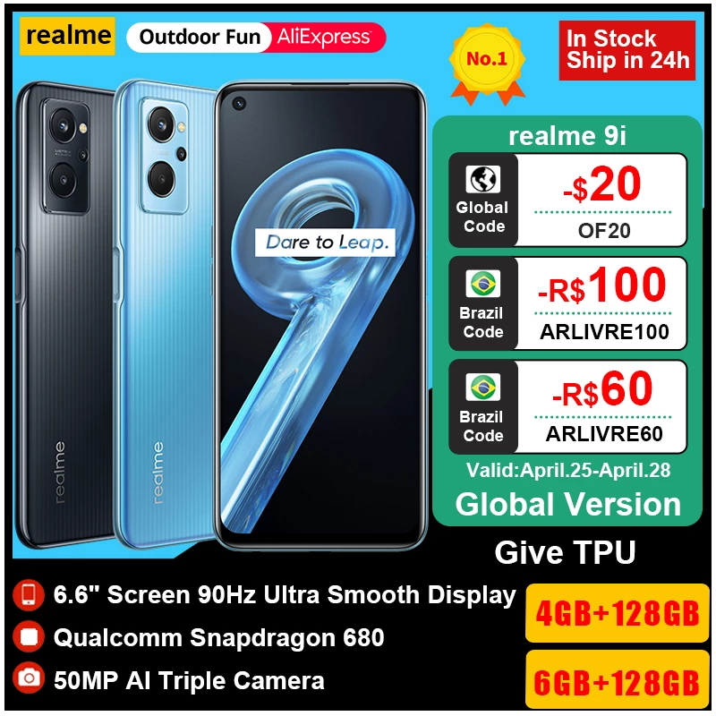 realme 9i Smartphone Snapdragon 680