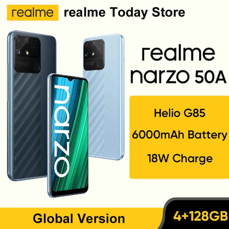 realme Narzo 50A 6.5” 4GB