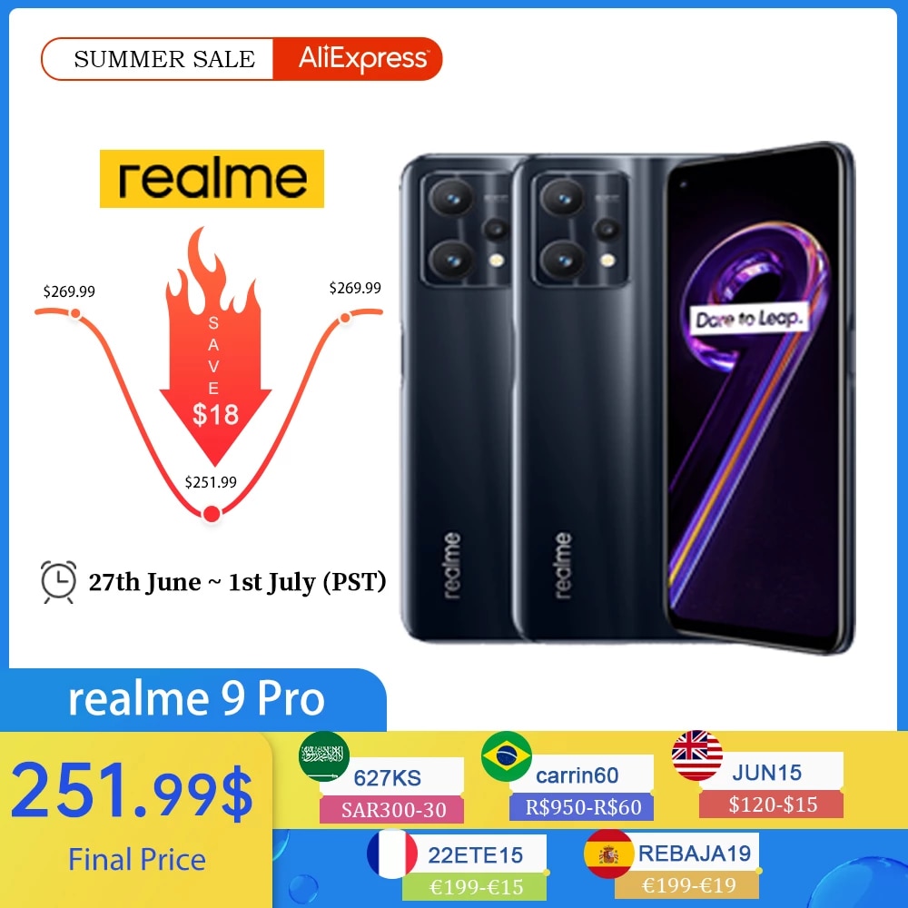 Global Version realme 9 Pro