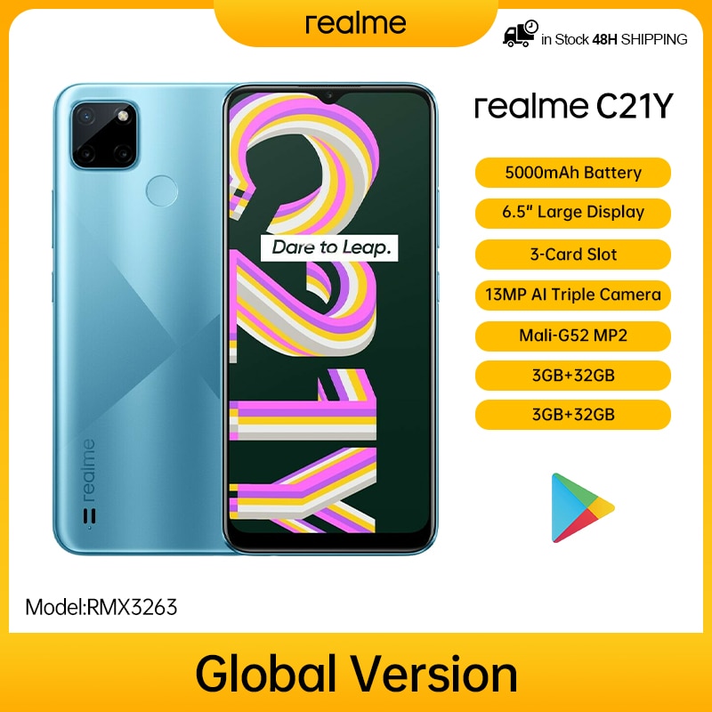 Realme C21Y Smartphones 4GB 64GB
