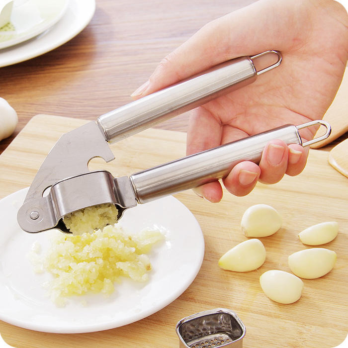 es/New Stainless Steel Garlic Press