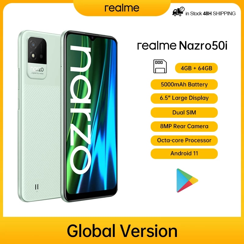 realme Narzo 50i Global Version