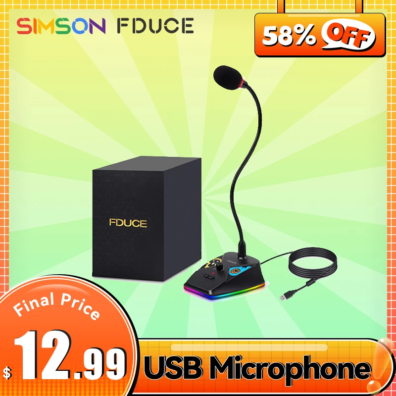 USB Computer Microphone, FDUCE PC