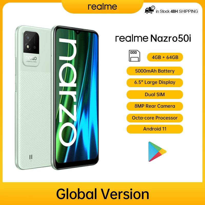 realme Narzo 50i Global Version