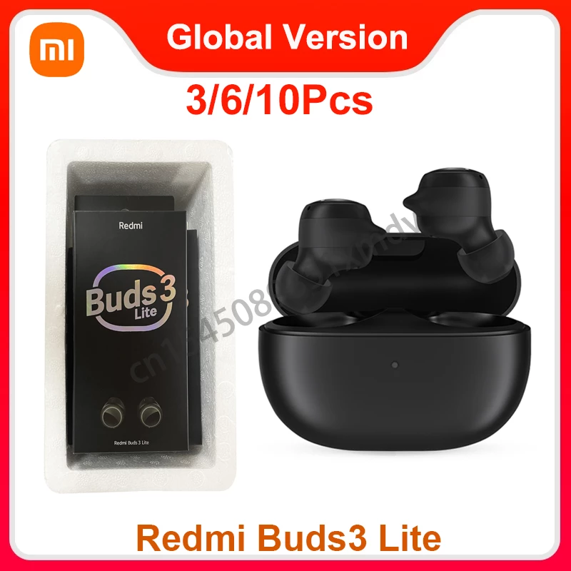 3/6/10pcs Xiaomi Redmi Buds 3