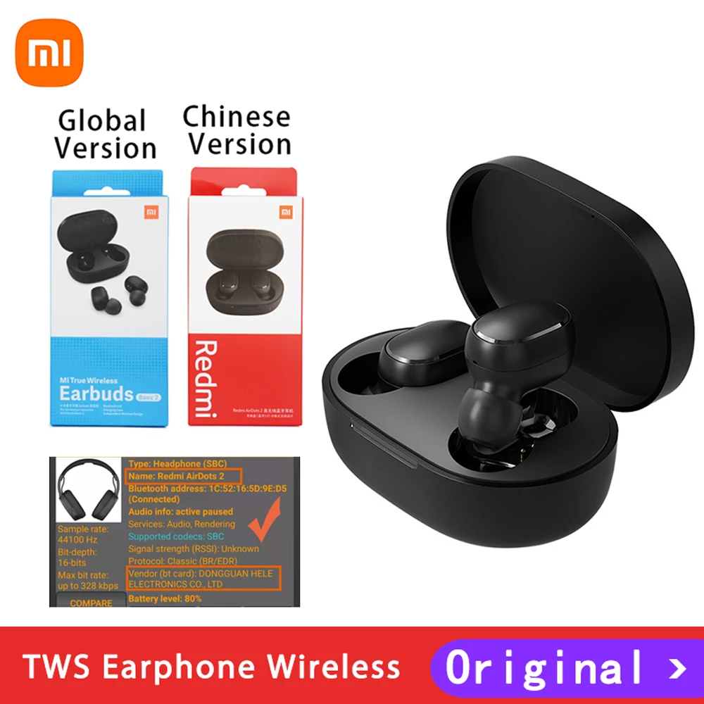 New Original Xiaomi Redmi AirDots