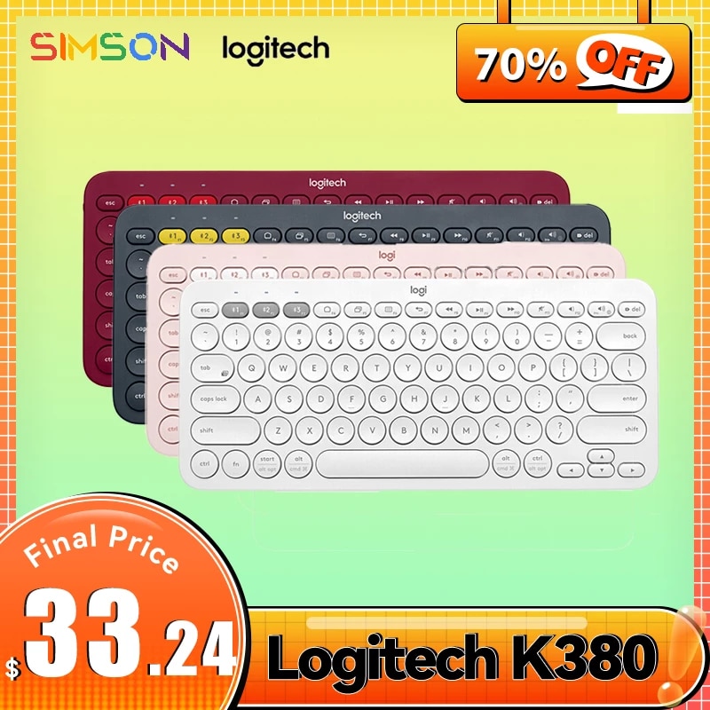 Logitech K380 Multi-Device Bluetooth Wireless