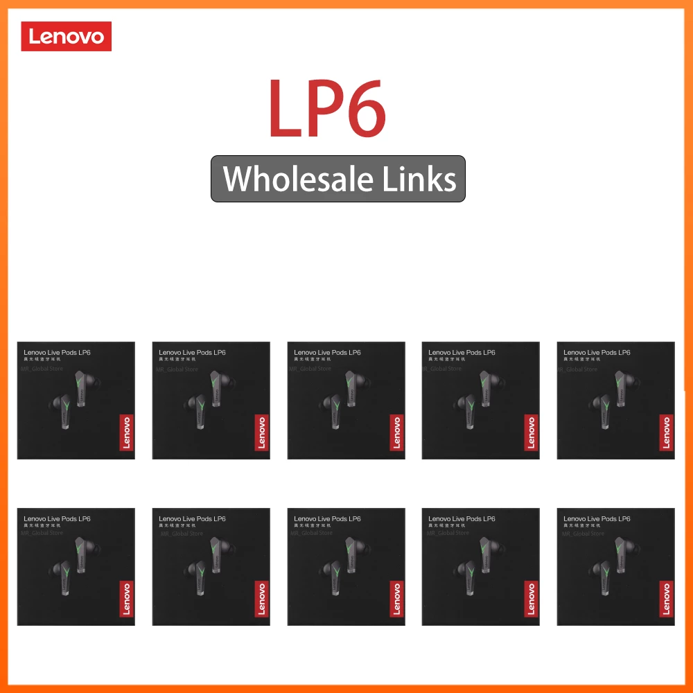 Lenovo LP6 5PCS 10PCS Bluetooth