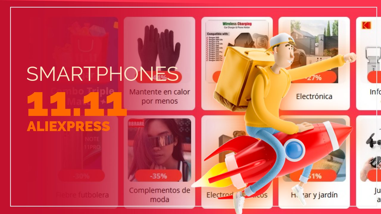 Cupones en Smartphones | 11.11 en Aliexpress