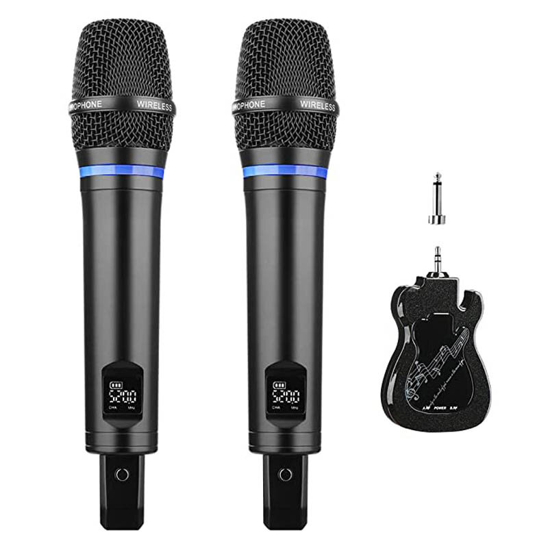 Dual Rechargeable Wireless Microphone Karaoke