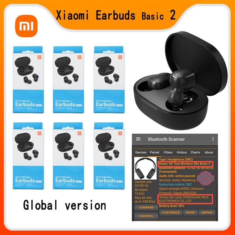 6 Pieces/lot Global Version Xiaomi