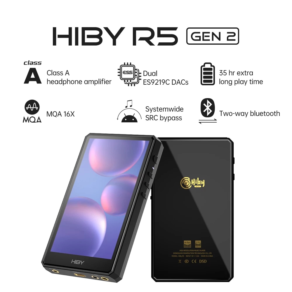 HiBy R5 Gen 2 MQA
