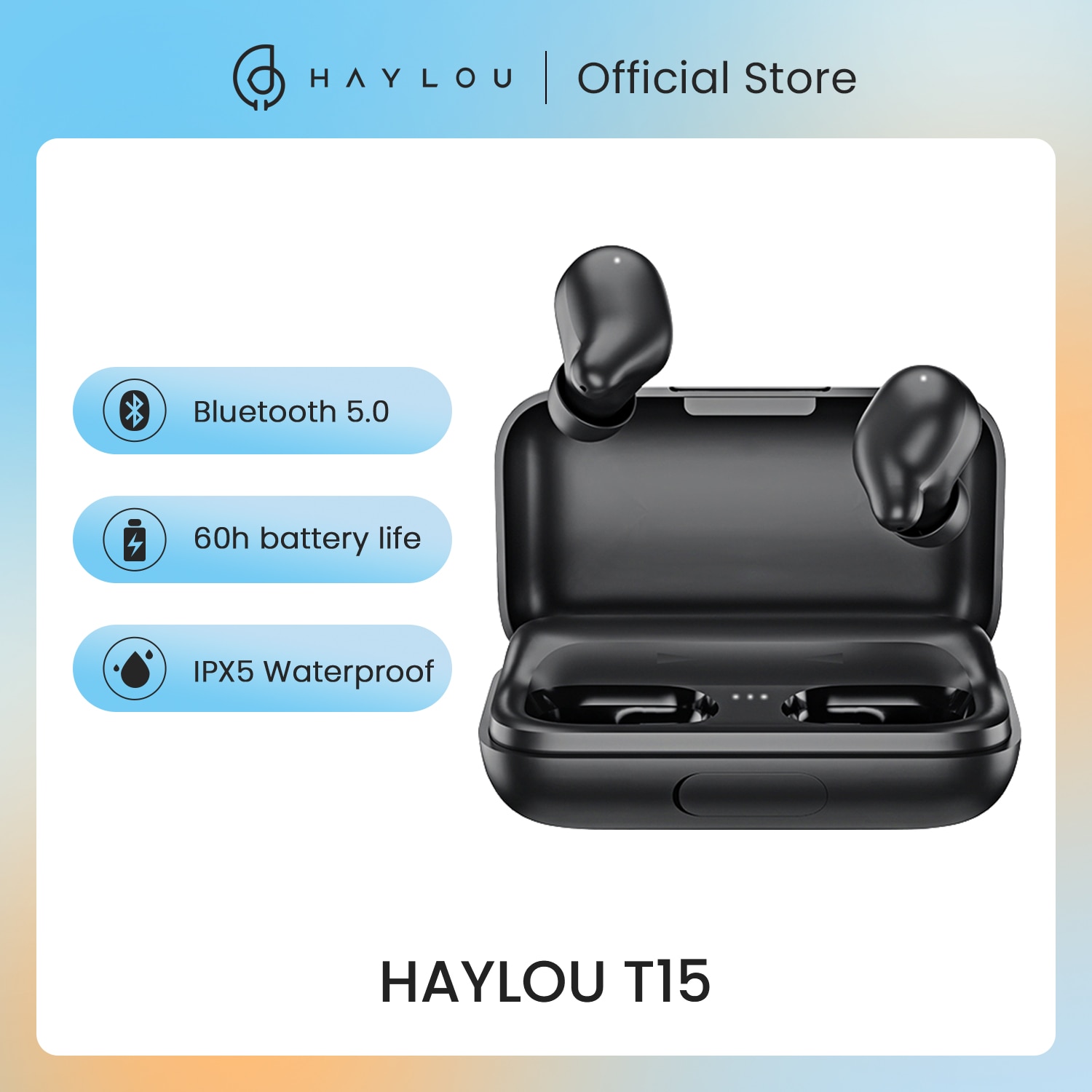 HAYLOU T15 2200mAh Touch Control