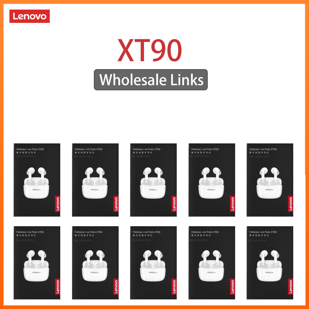 Lenovo Wireless Earphone XT90 5pcs