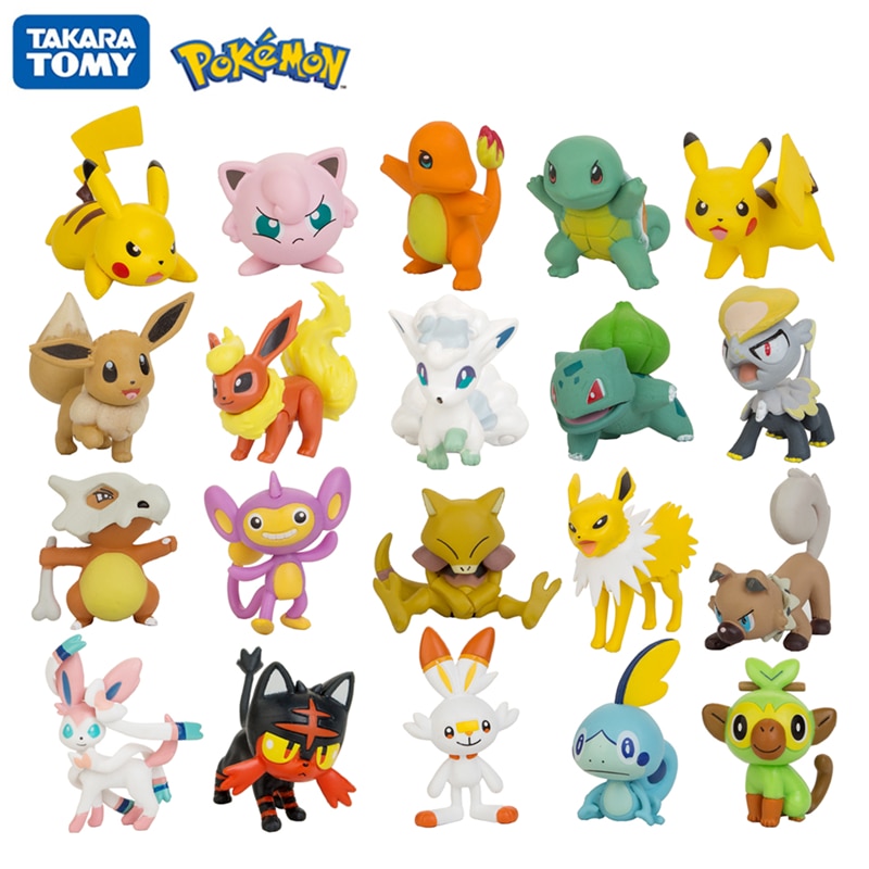 Tomy Pokemon 3-9cm Pet Collection