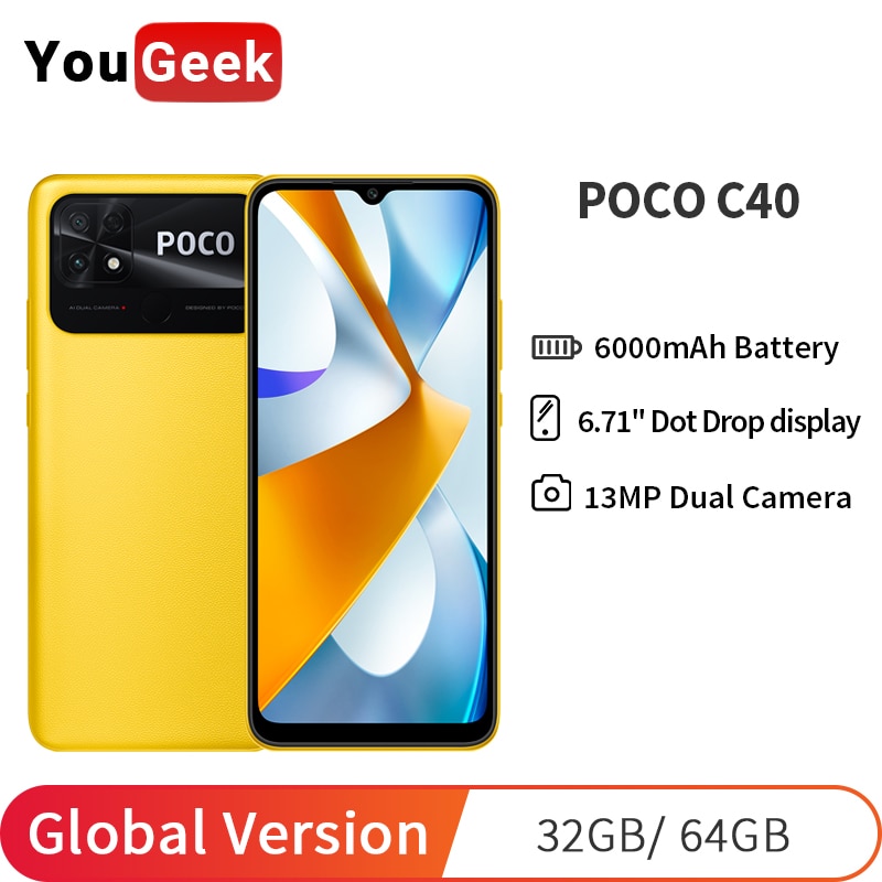 New Global Version POCO C40