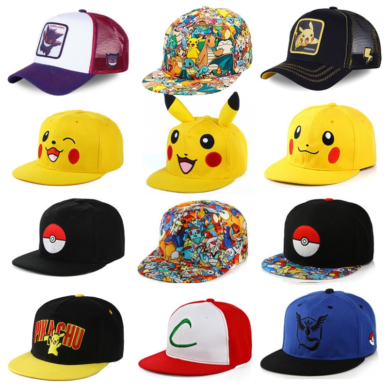 Pokemon Pikachu Baseball Cap Anime