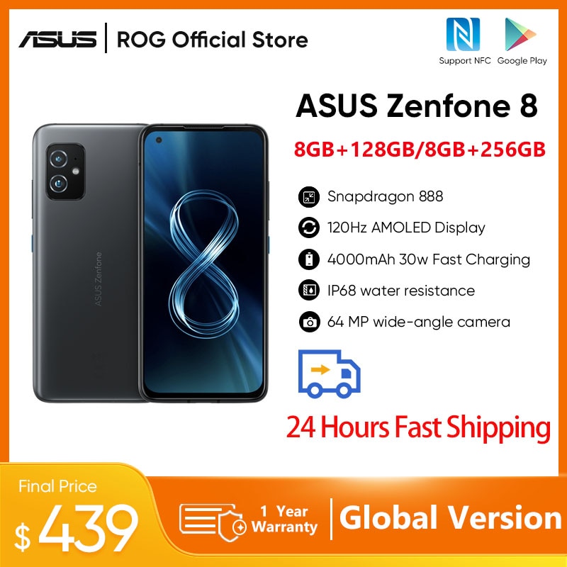 ASUS Zenfone 8 5G Smartphone
