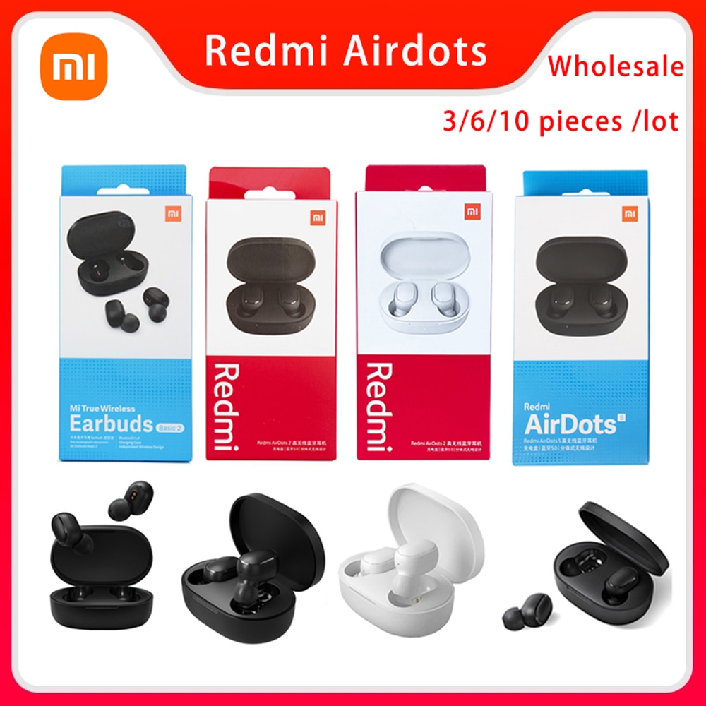 3/6/10 Pieces Xiaomi Redmi AirDots
