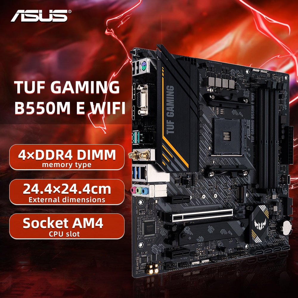 ASUS New TUF GAMING B550M-E