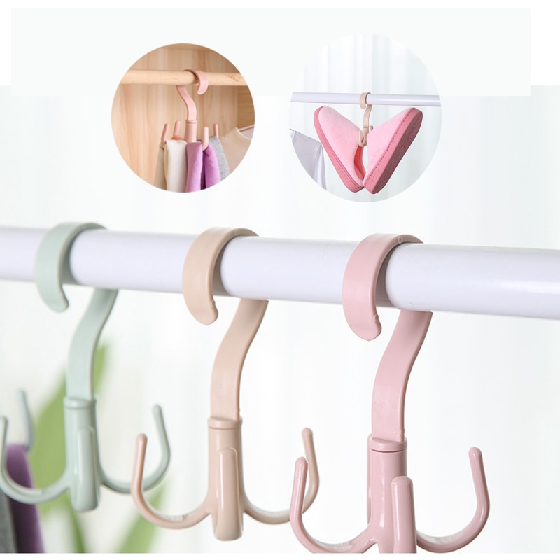 Clothes Hanger Bag Scarf Holder