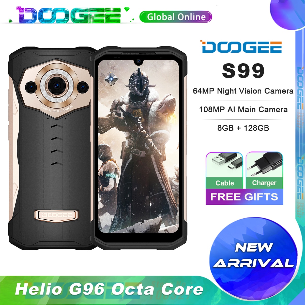 Doogee S99 Rugged Phone 64MP