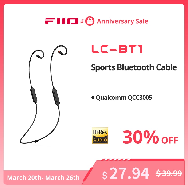FiiO LC-BT1 Wireless Bluetooth aptX