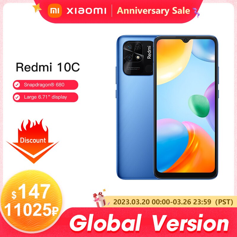 Global Version Xiaomi Redmi 10C