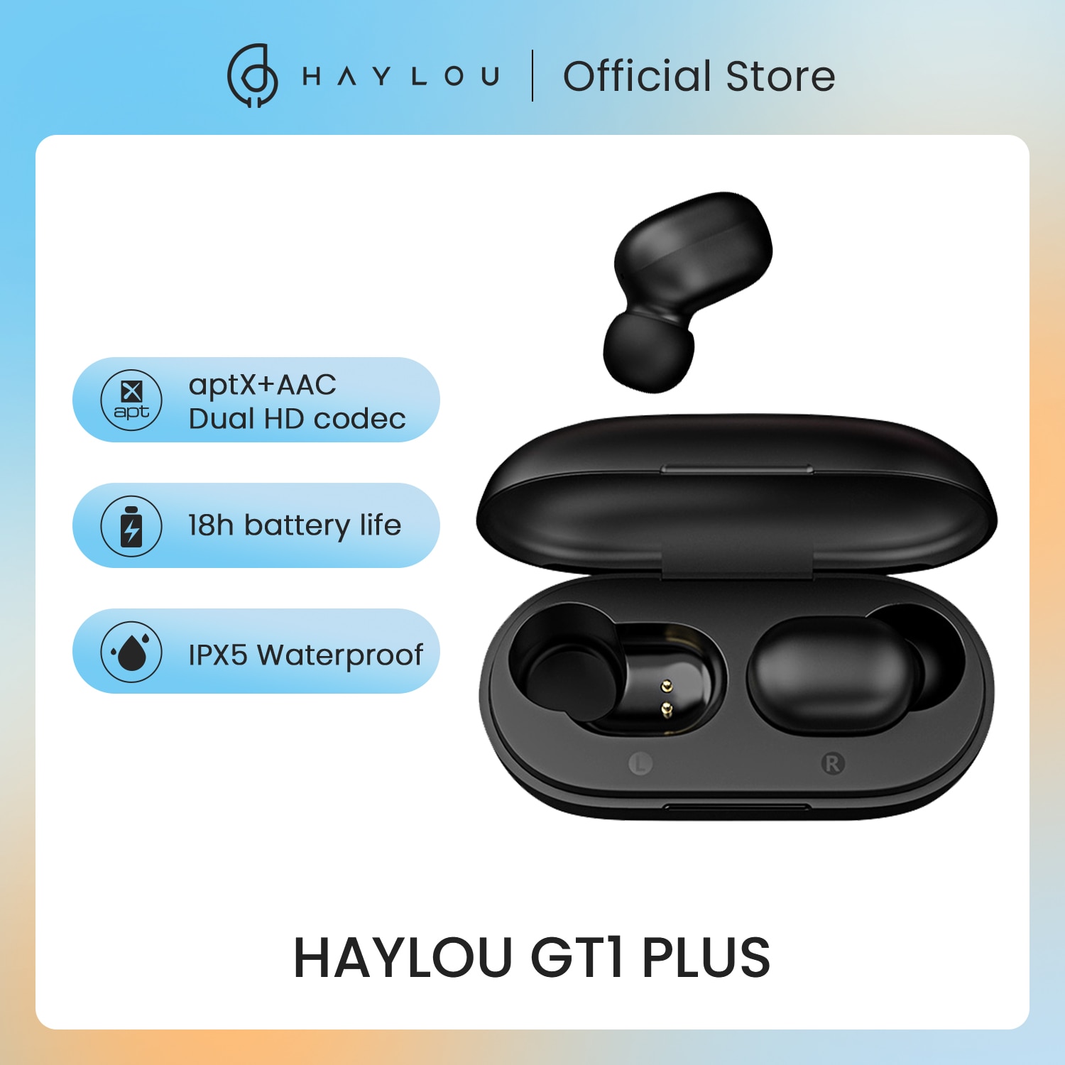 HAYLOU GT1 Plus APTX 3D