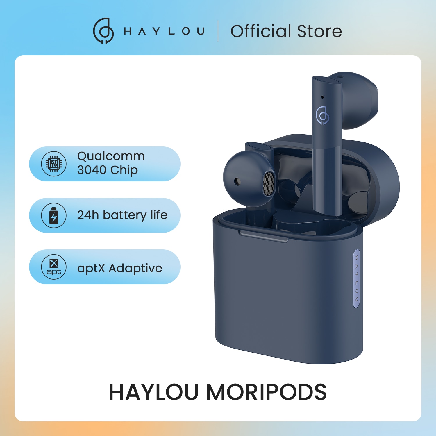 HAYLOU MoriPods Bluetooth Earphone QCC