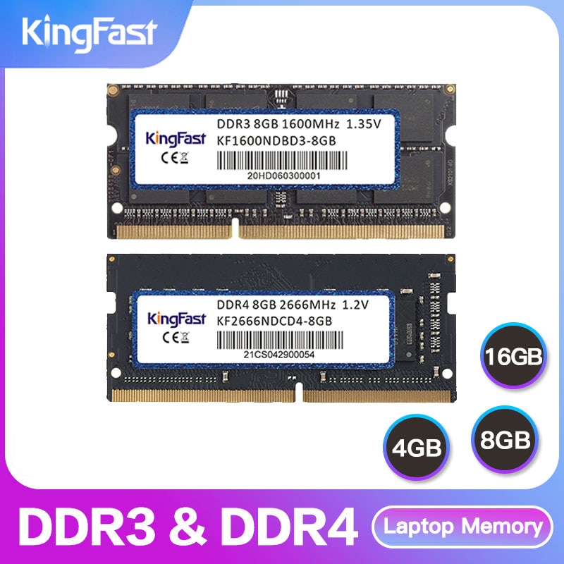 KingFast DDR3 DDR4 4GB 8GB