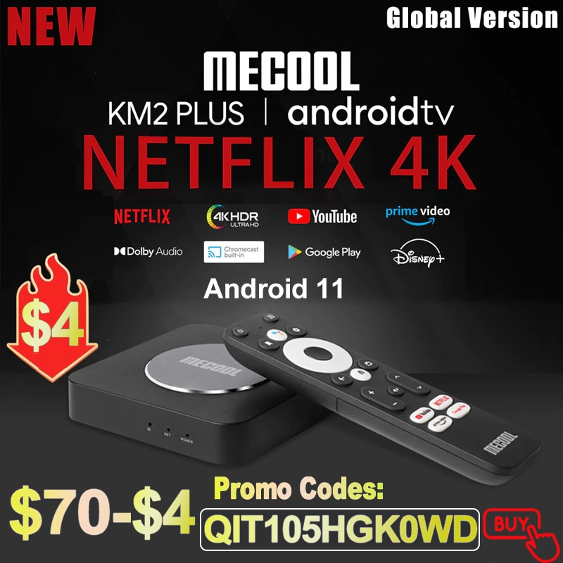 MECOOL KM2 Plus 2022 TV