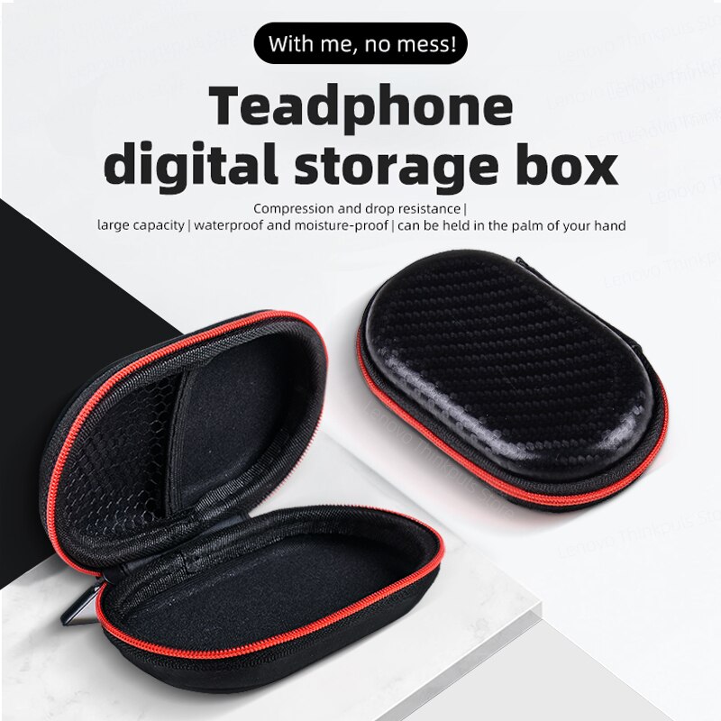 Mini Oval Portable Earphone bag